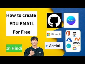 How To create EDU Mail For Free In Hindi | in 2025 |