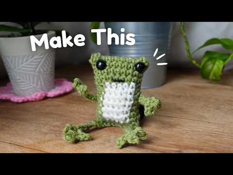 How to Crochet a Frog for Beginners | Crochet Animals