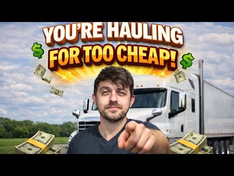 You Deserve Better Rates | Owner-Operator Freight Tips