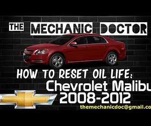 How to Reset Oil Life: Chevrolet Malibu 2008-2012