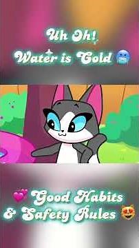 Brrr! The Water is Freezing! ❄️ Fun Interactive Game for Kids 😻 Purr Purr