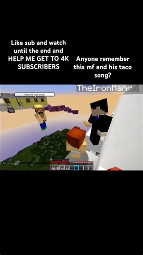 Does Anyone Remember This MF and His Taco Song?#shorts #nostalgic#mangotango #minecraft#fypシ゚viral