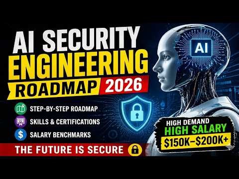 AI Security Engineer Roadmap 2026 | How to Become an AI Security Engineer | AI Security Roadmap