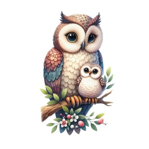 5x Owl Sticker Set, 5 Pieces, Mother's Day Gift, Mom is the Boss, Funny, Glasses, Tie, Car Stickers, 9 X 9 Cm, Vinyl - Etsy