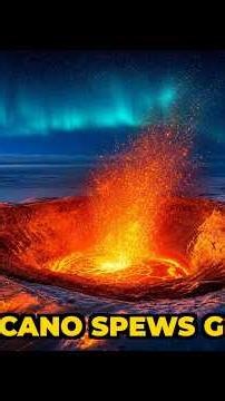 Antarctica's Volcano Spews Gold Every Day 🌋✨