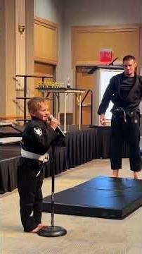 Cutest Jiu Jitsu Demo Ever!!! (In Gaidama Gis)