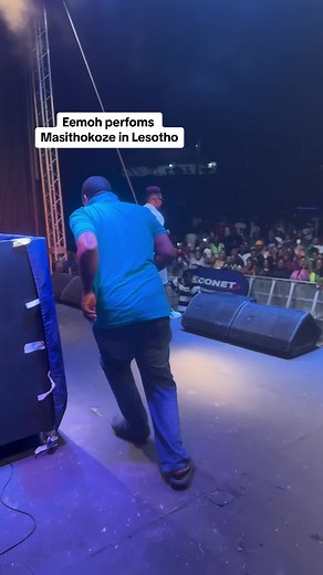Eemoh Performs Masithokoze in Lesotho - Live Concert on 26th July