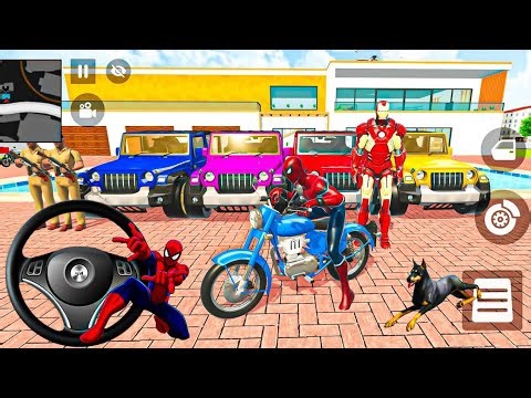 🤩Ultimate Vehicle Collection Indian Theft Auto Simulator "All Car in Water 🌊🚙💥 Police Fight🚔🔥"