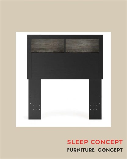 Broachmyn - Bookcase Headboard