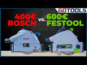 🔥 Which plunge-cut saw is better? Festool TS55R vs. BOSCH GKT55GCE 🔔 Including a giveaway 🔔