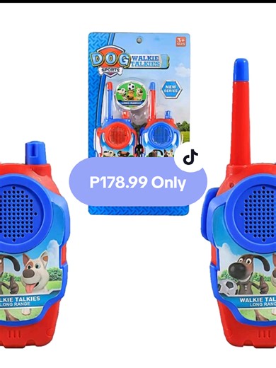 Cute dogs patrol walkie-talkie, Cartoon children's wireless. #sulitsweldosale