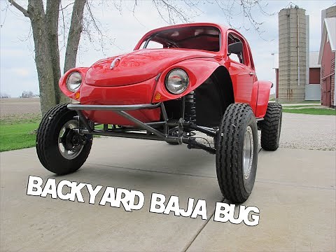 Baja Bug, Backyard build, Cover of Hot VW Magazine 11-2014