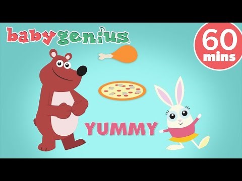 Yummy Yummy Yummy Song 🎵 60 mins of Music Videos for Kids 🎵 Baby Genius
