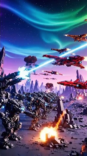 LEGO War of the Future Begins! 💥🚀🤖 #lego #automobile