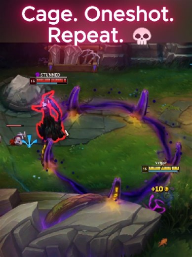 Cage Strategy in League of Legends with Veigar