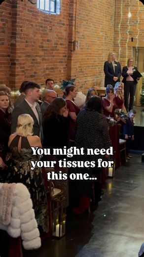 Jessica Clarke-Wheatley ♡ Wedding Singer on Instagram: "HOME 🏡 One of the most gorgeous aisle entrances for me in 2025 - and without a doubt the hardest voice note for me to edit. This was such a special wedding day in its entirety, but the ceremony was mapped to perfection. From the beginning - Amy wanted to leave a special voice note for her husband to be (from their little ones) before walking down the aisle. But this had been a particularly hard year for the family - back and forth from the