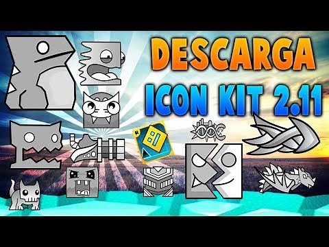 DOWNLOAD ICON GEOMETRY DASH 2.11 KIT (ICONS + SHIPS) - Raxter