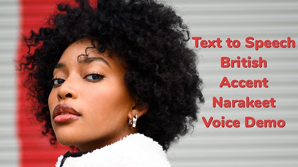 Text to speech British accent