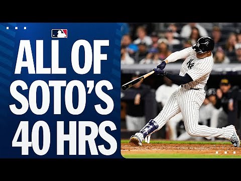 All 40 of Juan Soto's Homers!