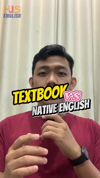 Textbook vs Native English lagi nihh😲 English isn't as hard as you think!🤓 Let's UNLOCK your english potential with HJS English classes✨ #englishlearning #studytips #studyenglish #englishteacher #englishlesson #fypppppppppppppp #foryopage