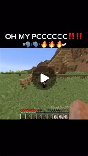 Oh my pc daily on Instagram: "NO MORE new oh my pc clips creator: @lookout3d Day 27 #reels #minecraft #fyp"
