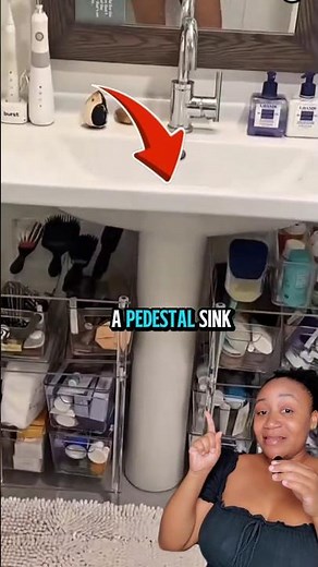 Small Bathroom Storage (Renter Friendly!) Under Sink Cabinet Fix
