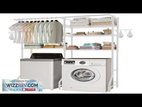 VEVOR Over Washer and Dryer Shelves 6 Tier 30.5 Inch
