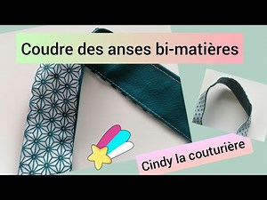 Easy sewing tutorial ~ Make your own two-material handles ~ Cindy the seamstress