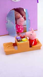 Unboxing Peppa Pi Kitchen And Dining Table ASMR❤️#satisfying #toys #peppapig