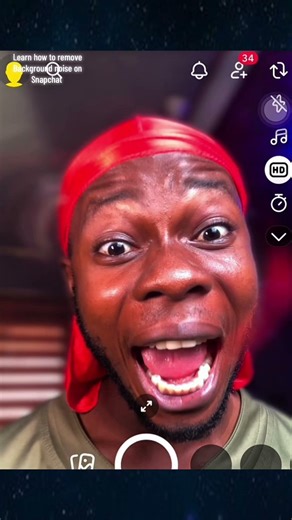 #tutorials #snapchattips learn how to remove background noise on Snapchat