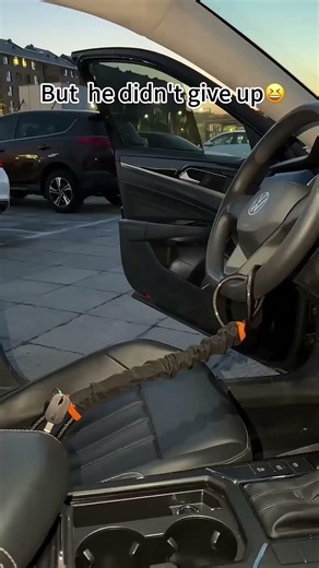 SteerShield™ Car Anti-Theft Lock.