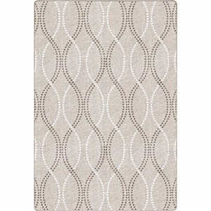 Joy Carpets Impressions Seventh Heaven 5' 4" x 7' 8" Beige Rectangular Area Rug