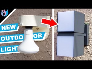 how to install outdoor light fixture | LUTEC Cuba 3000K