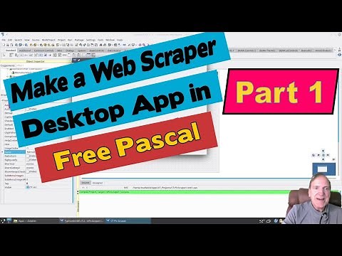 How to make an Image Web Scraper, Tutorial Part 1 - With Code Typhon Studio 7.2 & Free Pascal