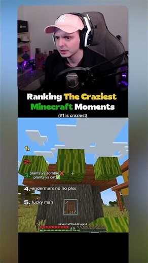 Top 5 BEST REAL Minecraft Moments ⛏