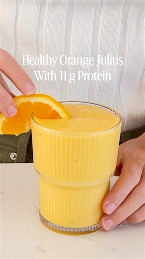 Creamy Orange Julius with Protein 🍊