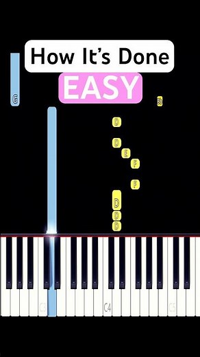 How It’s Done ✈️ (EASY Piano Tutorial) | K-Pop Demon Hunters