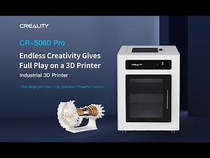 Imprimante 3D CREALITY CR 5060 Pro unboxing