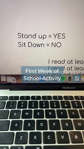 First week of school activity. Add/Edit the prompts as you wish ☺️ #CVSPaperlessChallenge #summer #teacher #teachersoftiktok #firstdayofschool