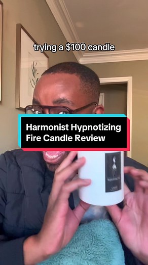The Harmonist - Hypnotizing Fire candle review for Niche & Bougie week. Would you try it? #candles #candletok #luxury #niche #sircandleman