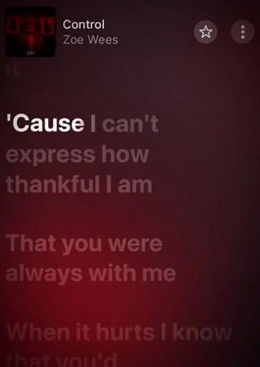 Full Lyrics for Control: Anxiety Songs