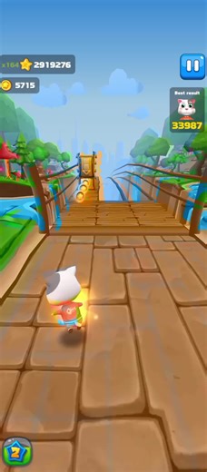 Endless Cat Runner Mobile Game