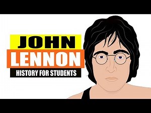 Fun Facts about John Lennon, from The Beatles! (History Cartoon - Educational Cartoon)