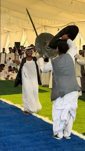 Sudanese Warrior Dance | Sword and Shield Battle Performanc