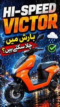HiSpeed Victor Rainy Day Ride #electricscooter