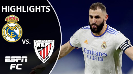 Karim Benzema's goal just enough as Real Madrid beats Athletic Bilbao | LaLiga Highlights | ESPN FC