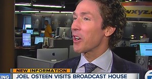 Joel Osteen Visits Broadcast House