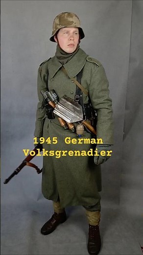 ww2: German Volksgrenadier, East Prussia, March/April, 1945 #ww2 #reenactment #1945
