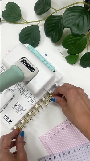 Book binding with the Mini Cinch tool