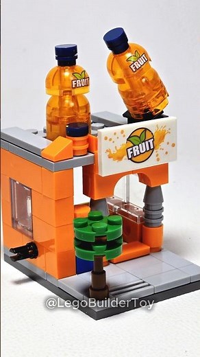 LEGO The Tiny Juice Shop! Lego DIY #lego